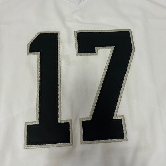NFL Las Vegas Raiders Davante Adams Nike White #17 Jersey - Picture 7 of 7